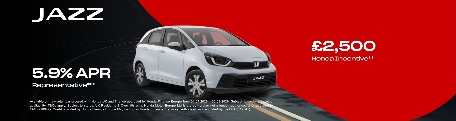 North Wales Honda banner