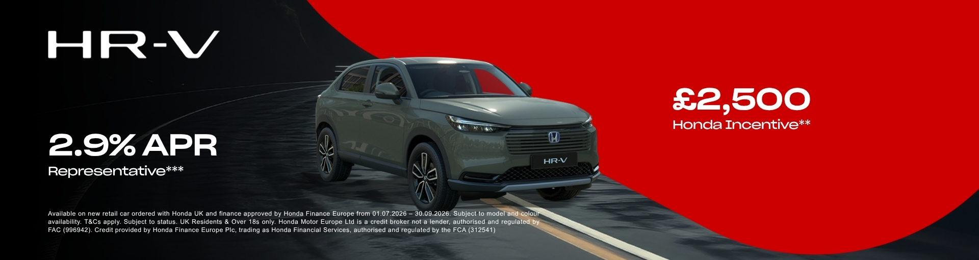 North Wales Honda banner