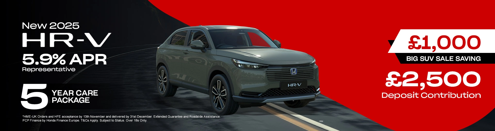 North Wales Honda banner