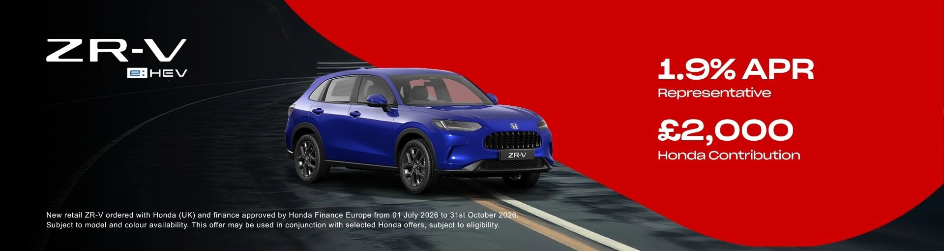 North Wales Honda banner
